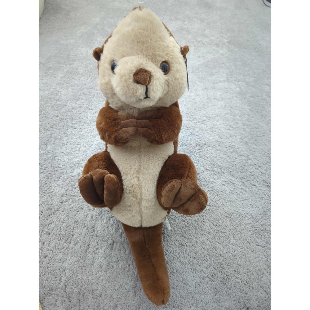 Justin Otter 18" Brown Plush Soft Huggable Toy‎ Factory